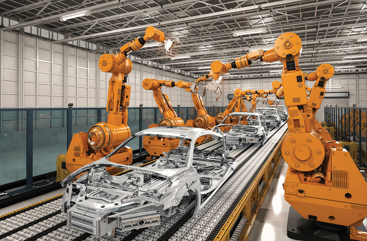 Robots build cars better and faster than a human could, but they cannot design them. © Kittipong Jirasukhanont, 123RF.com Robots build cars better and faster than a human could, but they cannot design them. © Kittipong Jirasukhanont, 123RF.com