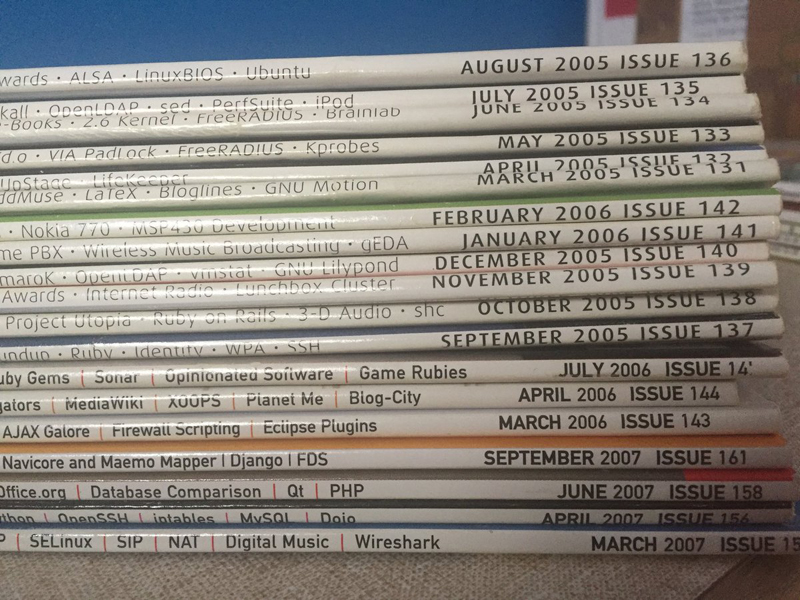 Magazine Stack