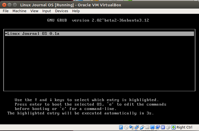 GRUB Bootloader