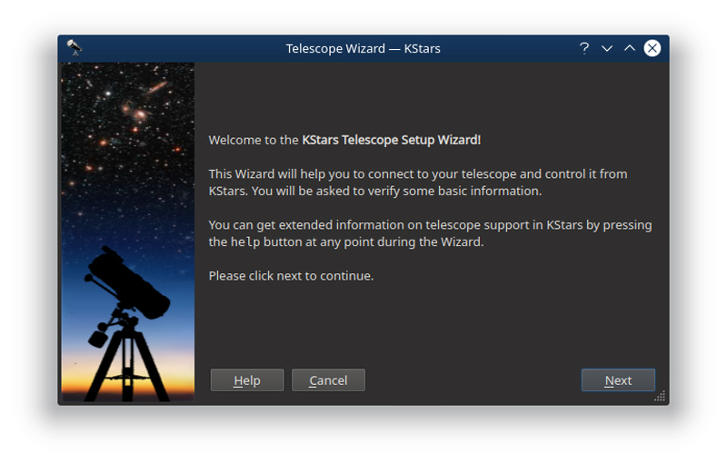 Telescope wizard