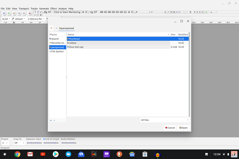 Linux File Folder